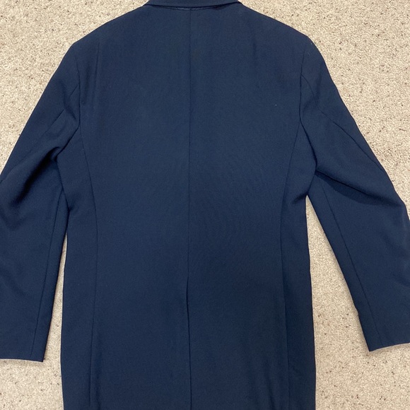 Vintage navy blue blazer - Picture 3 of 4